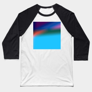 red blue green pink texture art Baseball T-Shirt